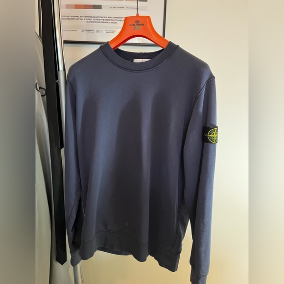 Stone Island Cotton Roundneck Sweatshirt - Picture 1 of 2